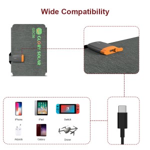 56W Portable Foldable Solar Panel