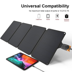 36W Portable Foldable Solar Panel