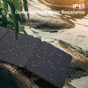 56W Portable Foldable Solar Panel