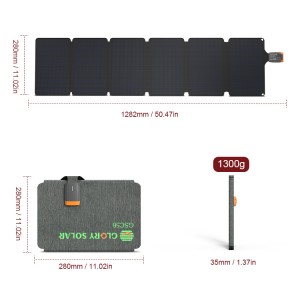 56W Portable Foldable Solar Panel