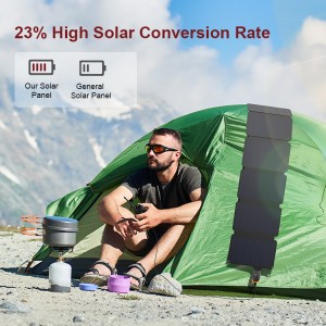 56W Portable Foldable Solar Panel