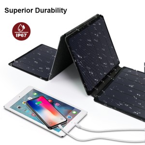 21W Portable Foldable Solar Panel